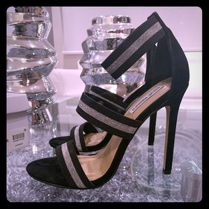 Steve Madden Carina triple strap sandals.